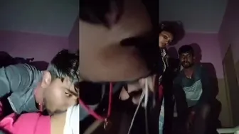 Village boy suck gf tight boobs pussy