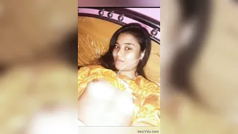 Village Cute Girl Showing Tight Boobs