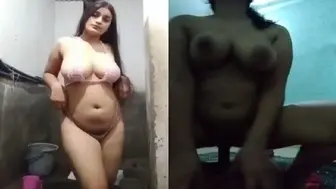 Apni nangi badan dikha boyfriend bada lund